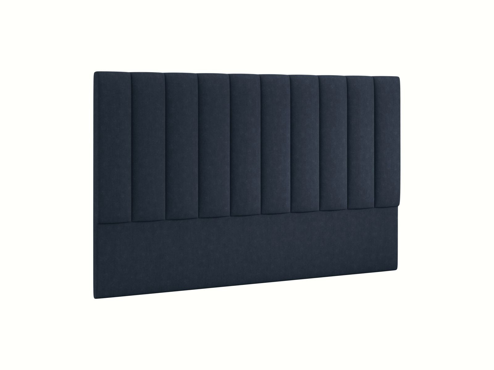 Stilvolles Kopfteil Marl in edlem Navy Blue, 200 cm breit, perfekt für moderne Schlafzimmergestaltung von Micadoni.