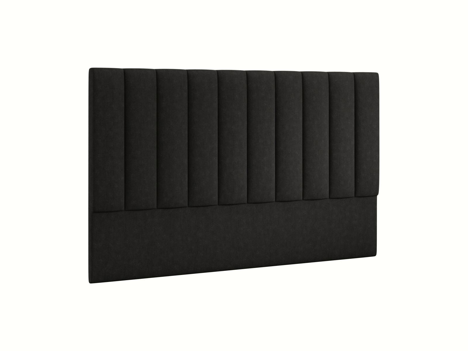 Stilvolles Kopfteil Marl in 200 cm Breite, modernes Design in Black-Liberty, perfekt für eine elegante Schlafzimmeratmosphäre von Micadoni.