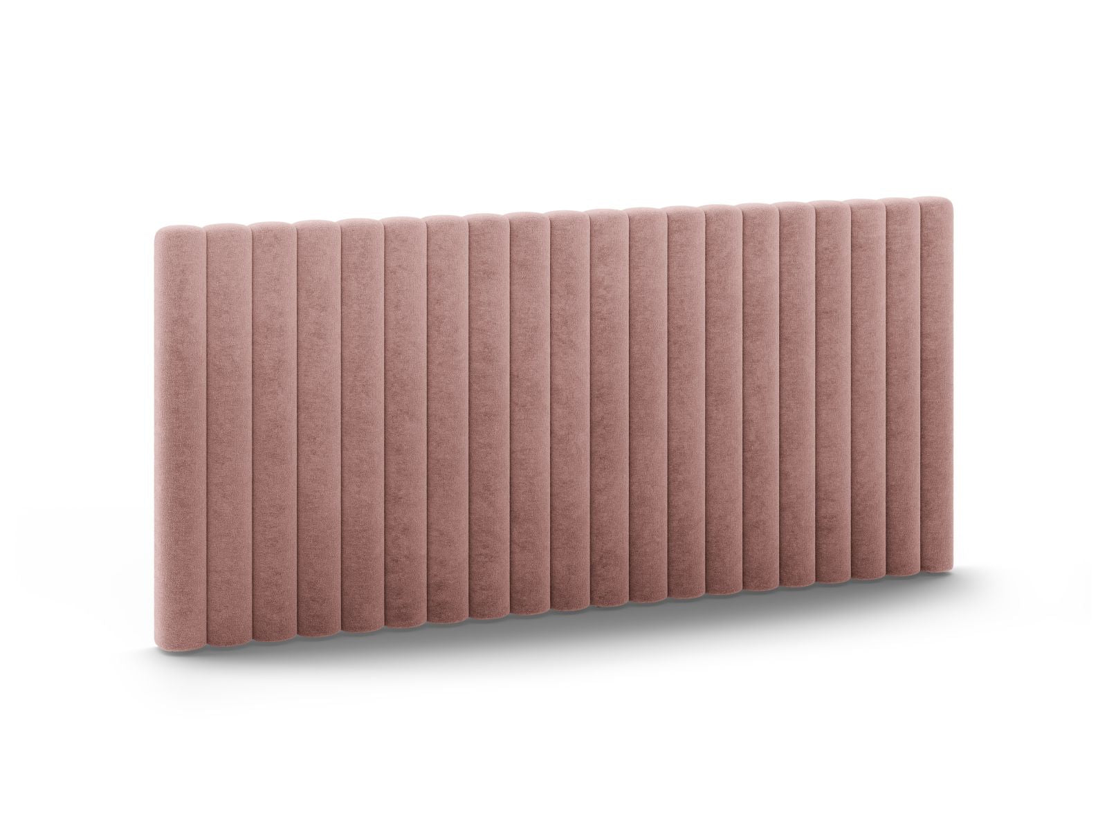 Elegantes Kopfteil Mistero in sanftem Pink, 200 cm breit, ideal für stilvolle Schlafzimmergestaltung von Micadoni.