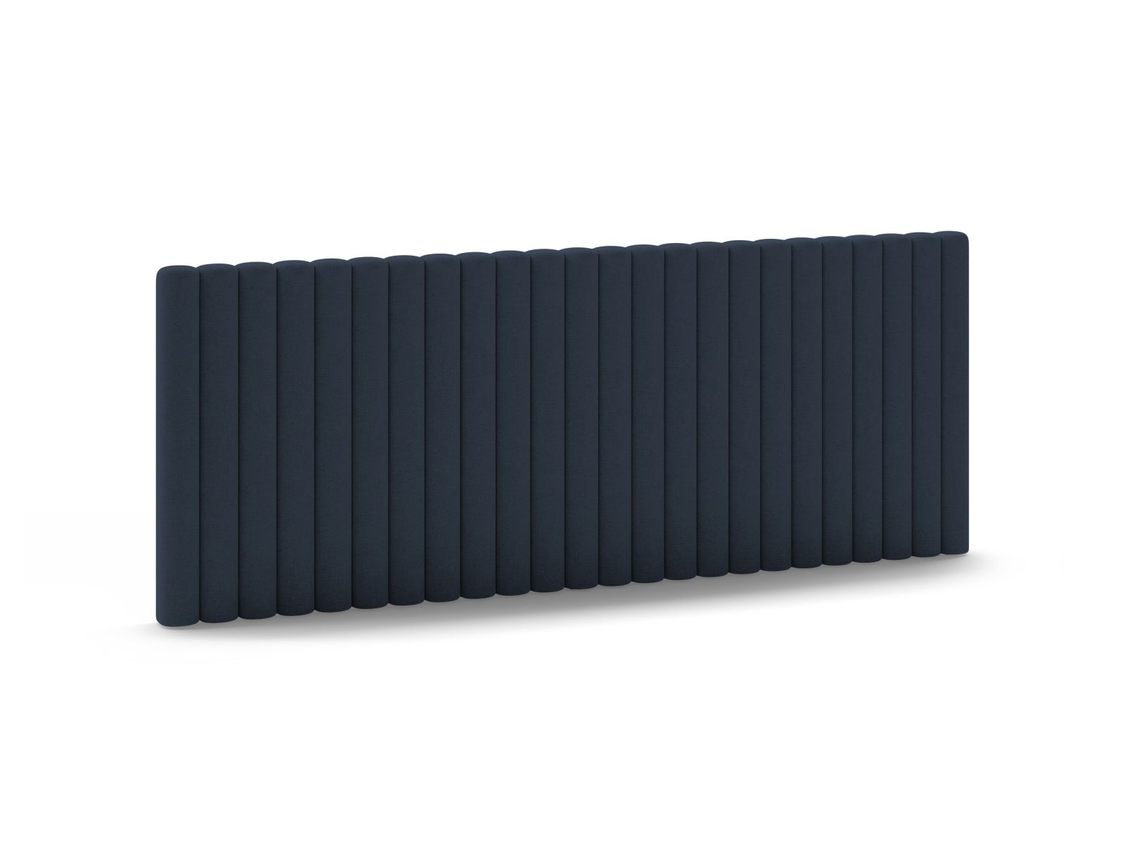 Elegantes Kopfteil Mistero in Royal Blue, 240 cm breit, ideal für stilvolle Schlafzimmergestaltung von Micadoni.