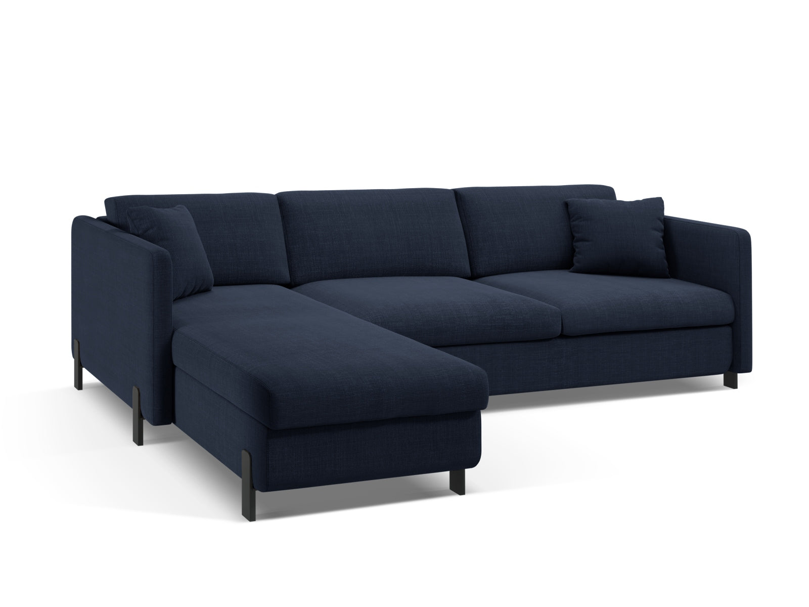 Entdecken Sie das elegante Gloria Ecksofa von Micadoni! Dieses 5-Sitzer Sofa vereint Schlaffunktion und Stauraum für maximalen Komfort.