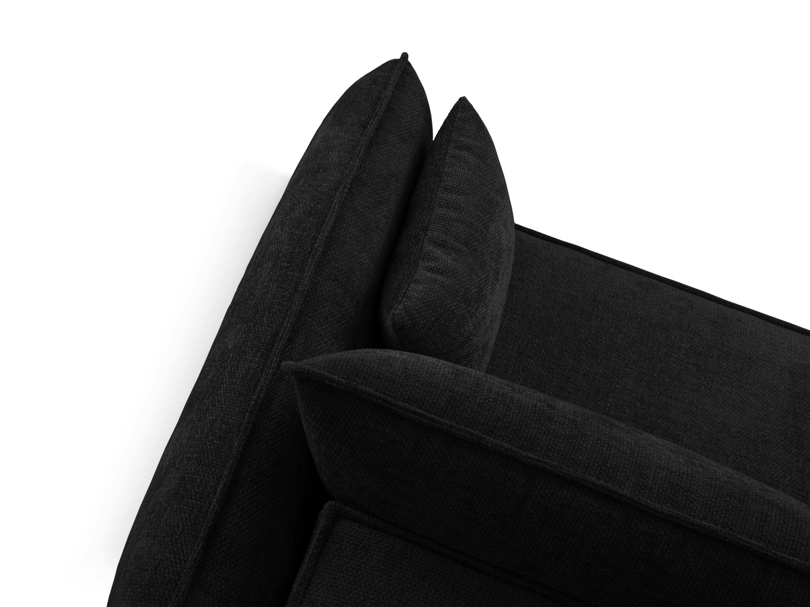 Modernes Kaelle Ecksofa links, 4-Sitzer mit praktischer Schlaffunktion und Stauraum, ideal für gemütliche Abende und platzsparende Lösungen.