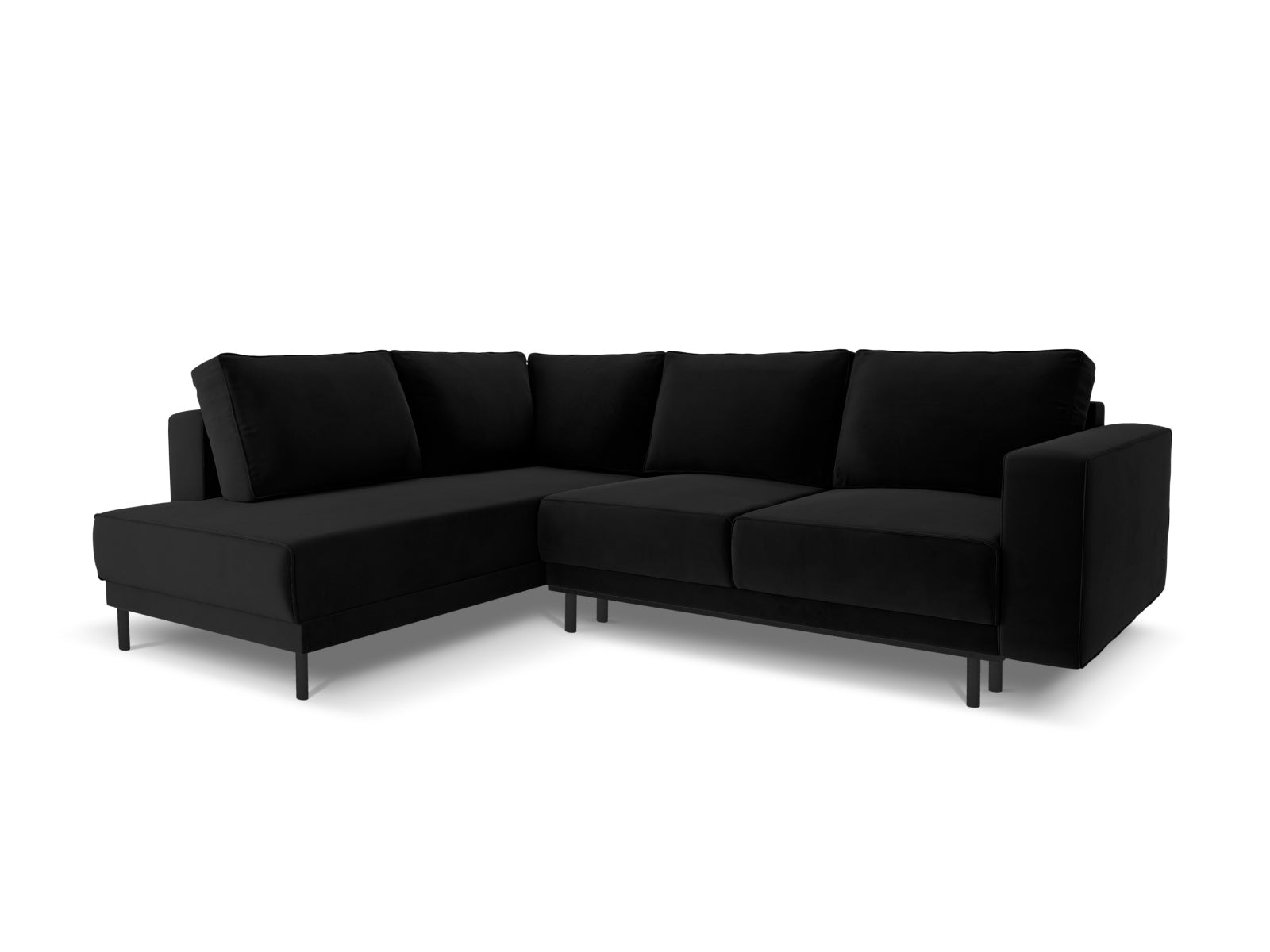 1-Sitzer Chaise Longue rechts Pola von Micadoni, modulares Sofa in modernem Design, ideal für stilvolle Wohnräume.
