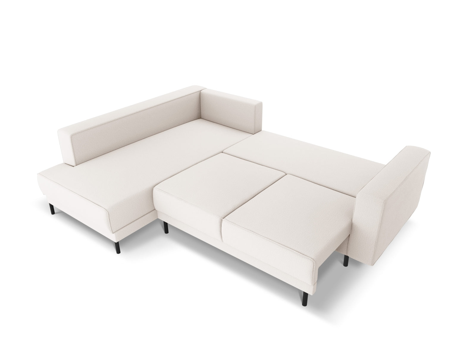 Entdecken Sie das stilvolle Caro Ecksofa von Micadoni – ein 5-Sitzer mit praktischer Schlaffunktion links, ideal für gemütliche Abende und Gästeübernachtungen.