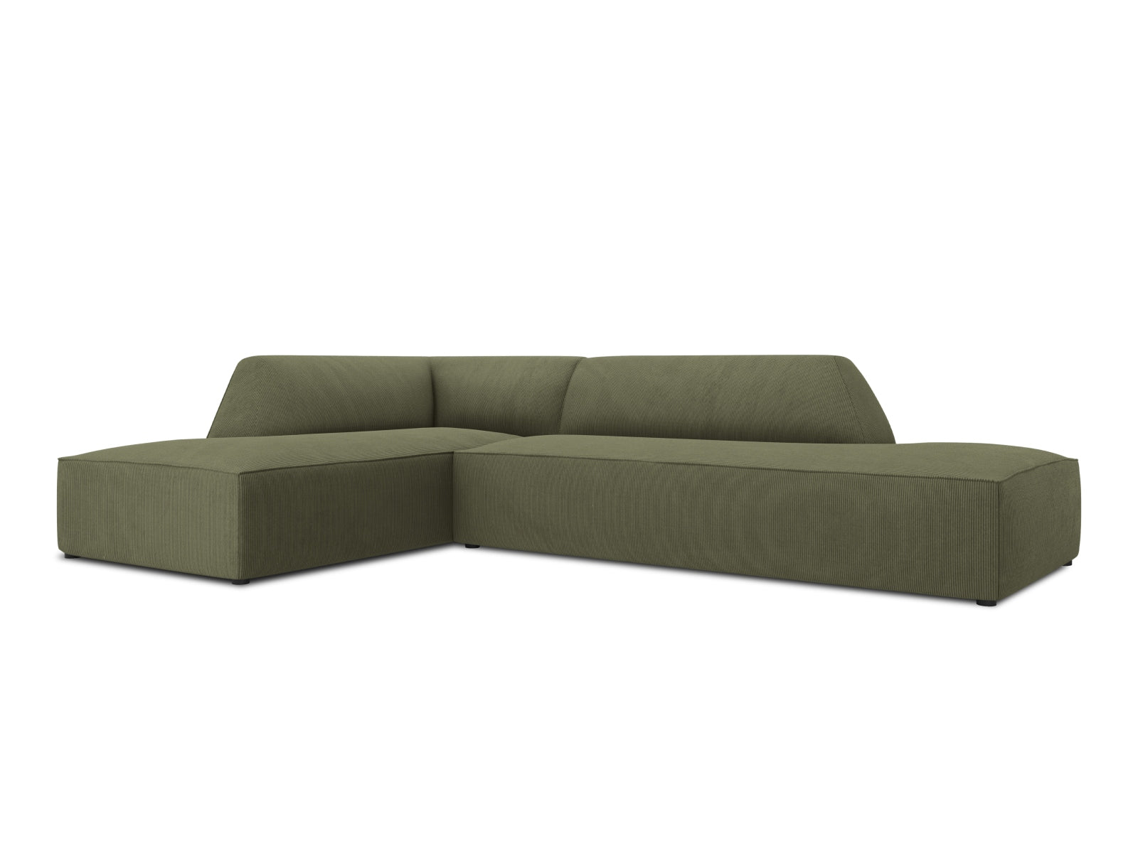Elegantes, modulares Ecksofa Ruby in linker Ausführung, 4-Sitzer, ideal für modernes Wohnen und gemütliche Stunden mit Freunden.