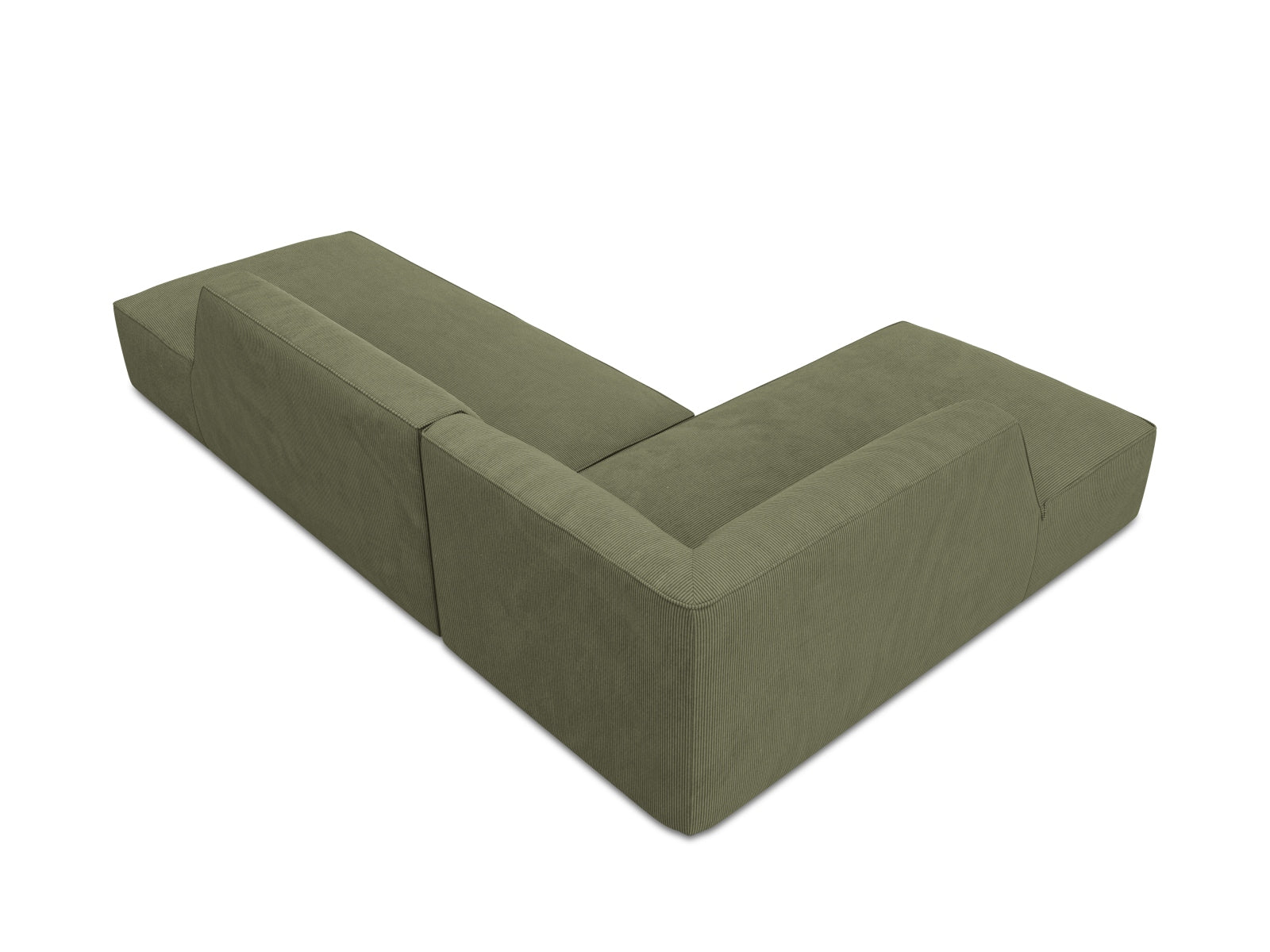 Elegantes, modulares Ecksofa Ruby in linker Ausführung, 4-Sitzer, ideal für stilvolle Wohnräume und gemütliche Zusammenkünfte.