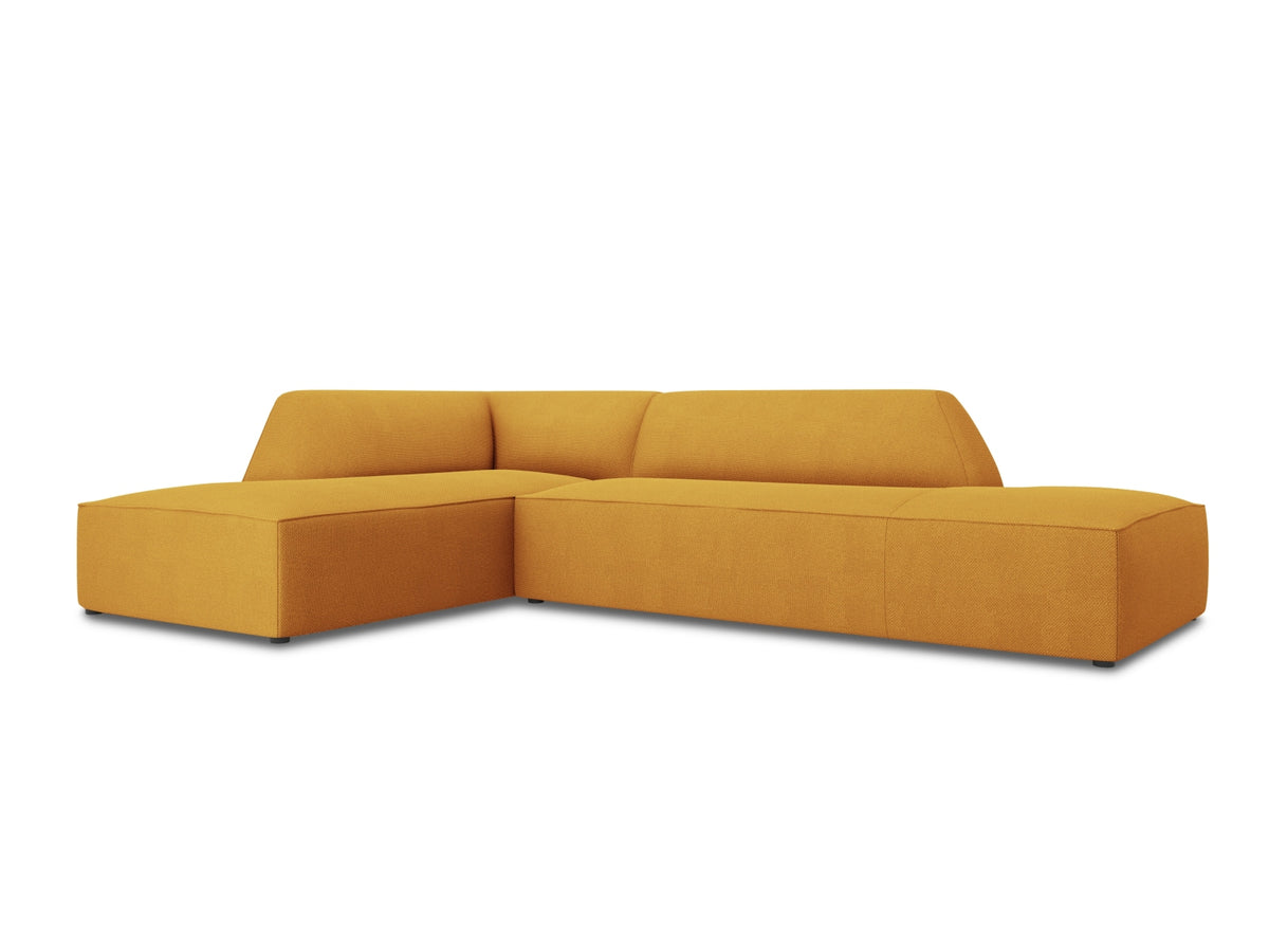 Ruby Modulares Ecksofa Open end links 4 Sitzer in Yellow-Ottawa präsentiert im Onlineshop von KAQTU Design AG. Ecksofa links ist von Micadoni