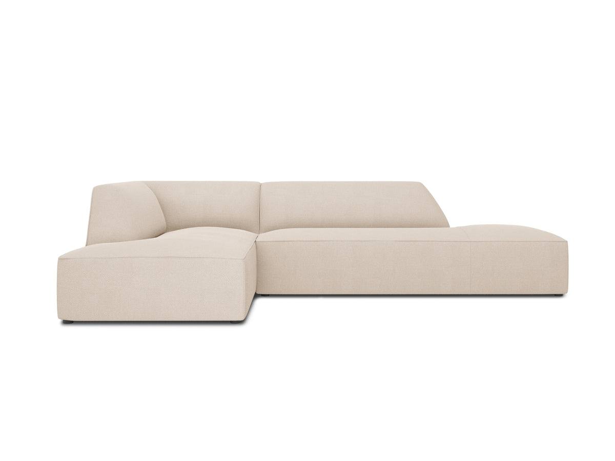 Ruby Modulares Ecksofa Open end links 4 Sitzer in Beige-Ottawa präsentiert im Onlineshop von KAQTU Design AG. Ecksofa links ist von Micadoni