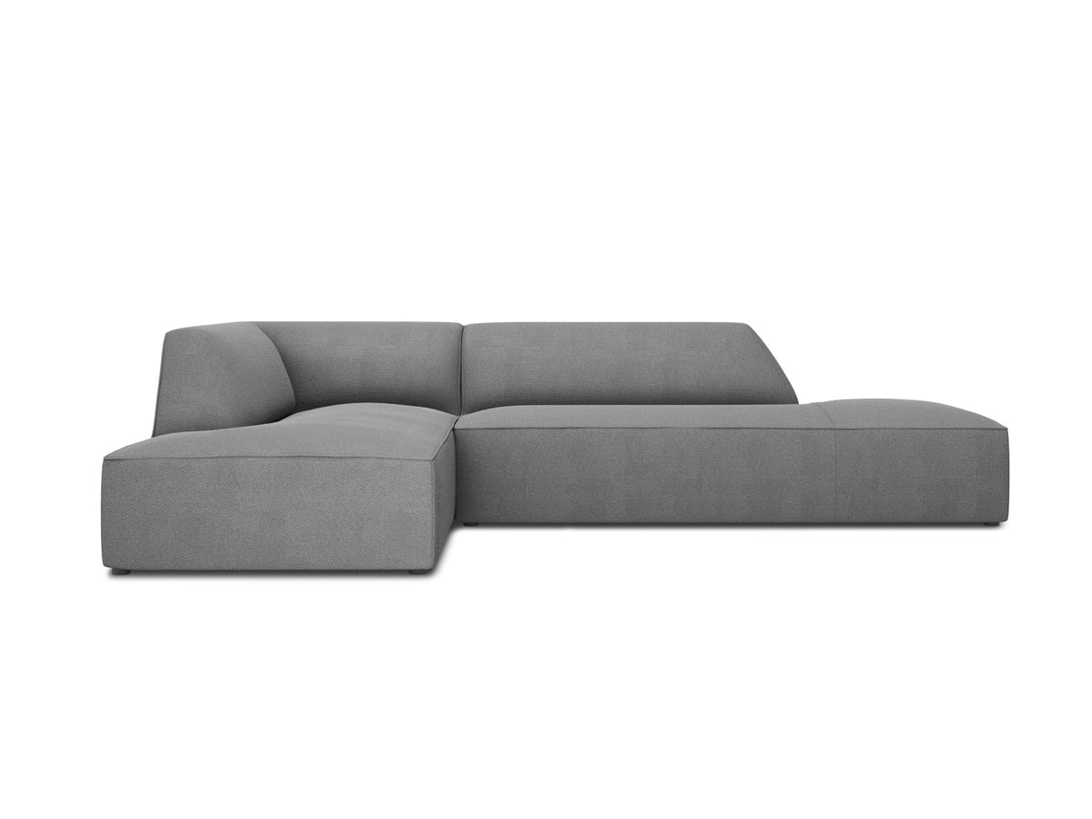 Ruby Modulares Ecksofa Open end links 4 Sitzer in Grey-Ottawa präsentiert im Onlineshop von KAQTU Design AG. Ecksofa links ist von Micadoni
