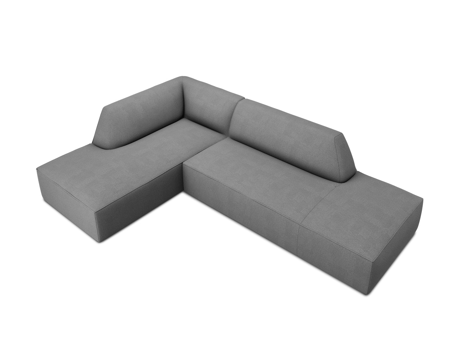 Elegantes Ruby Ecksofa mit modularer Bauweise, linksseitig, 4-Sitzer in stilvollem Design, perfekt für zeitgemäße Wohnkonzepte.