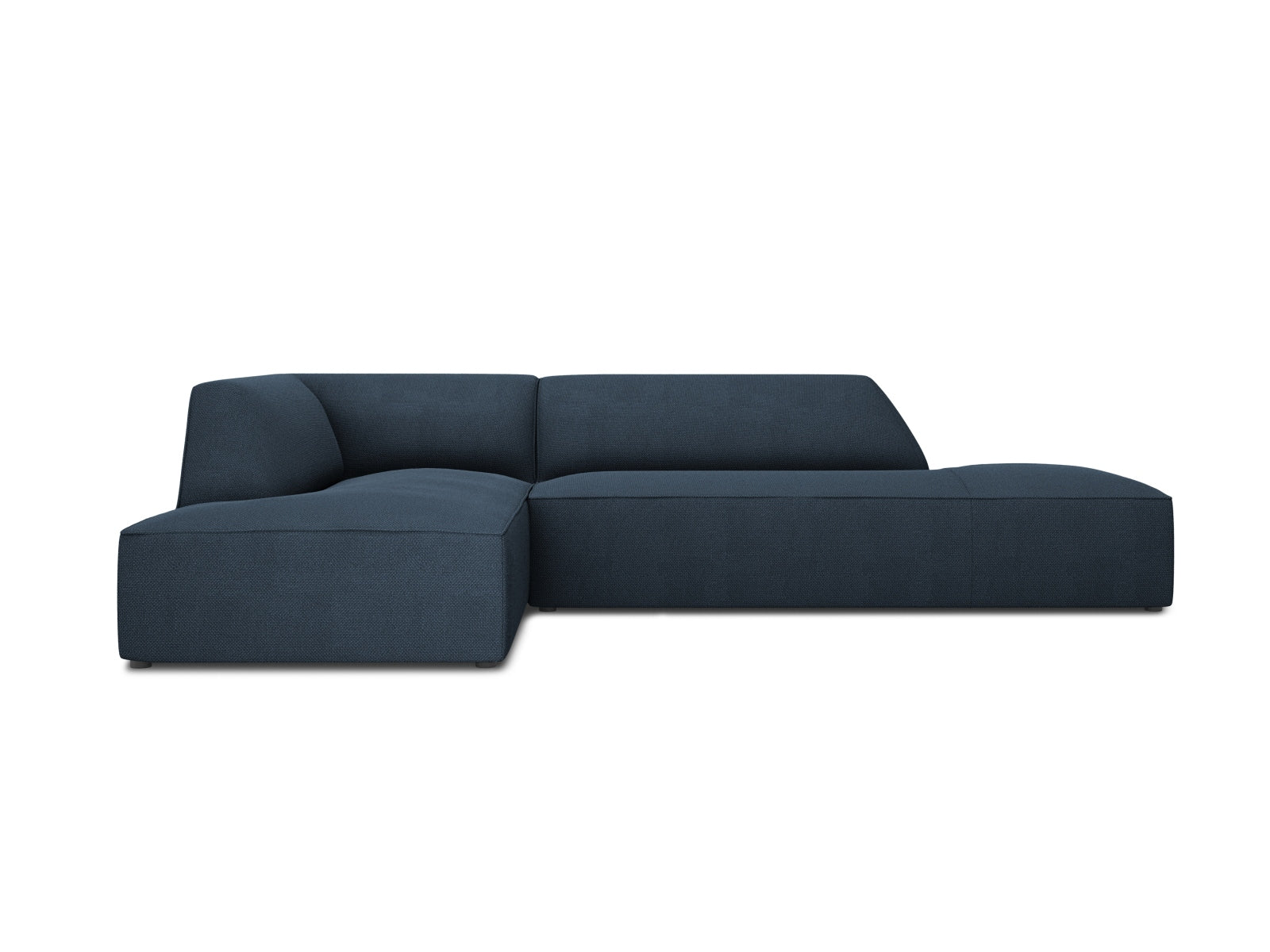 Ruby Modulares Ecksofa links 4 Sitzer in Navy Blue-Ottawa präsentiert im Onlineshop von KAQTU Design AG. Ecksofa links ist von Micadoni