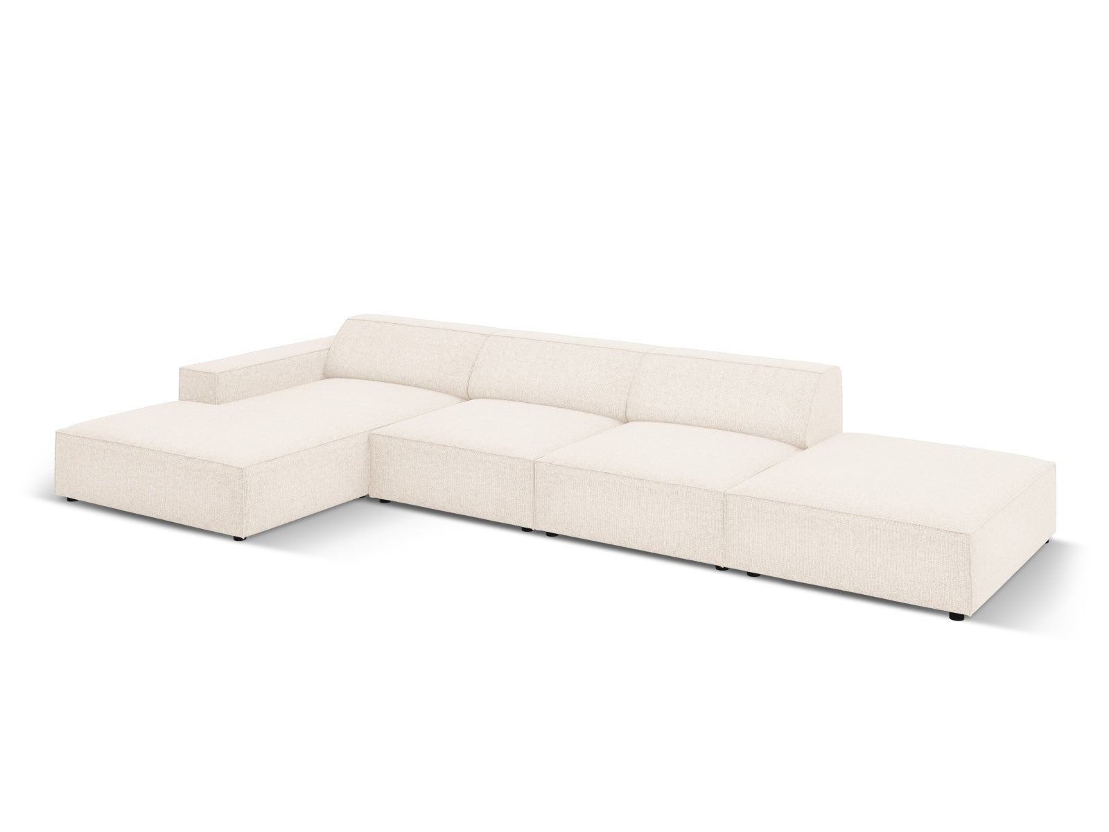 Erleben Sie das Jodie 5-Sitzer Ecksofa von Micadoni: modernes, flexibles Design, optimaler Komfort und pflegeleichte Materialien für Ihr Zuhause.