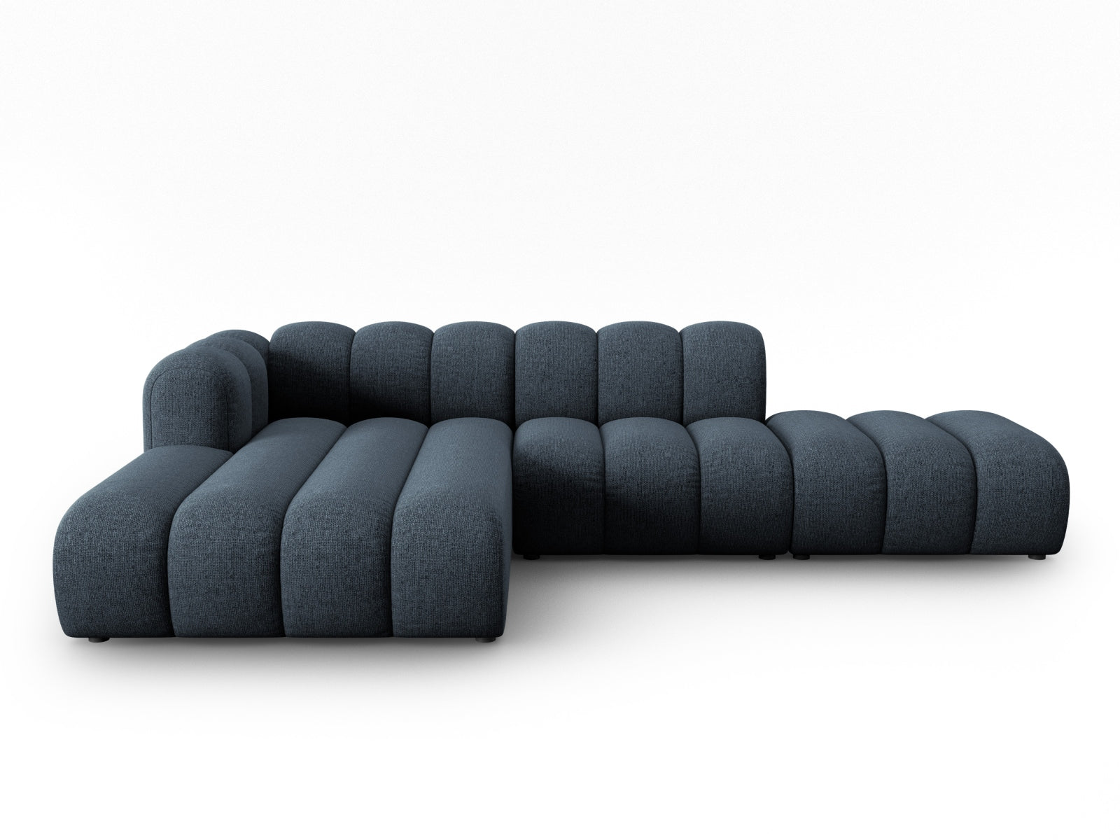 Lupine Modulares Ecksofa open links 5 Sitzer in Royal Blue präsentiert im Onlineshop von KAQTU Design AG. L-Sofa links ist von Micadoni