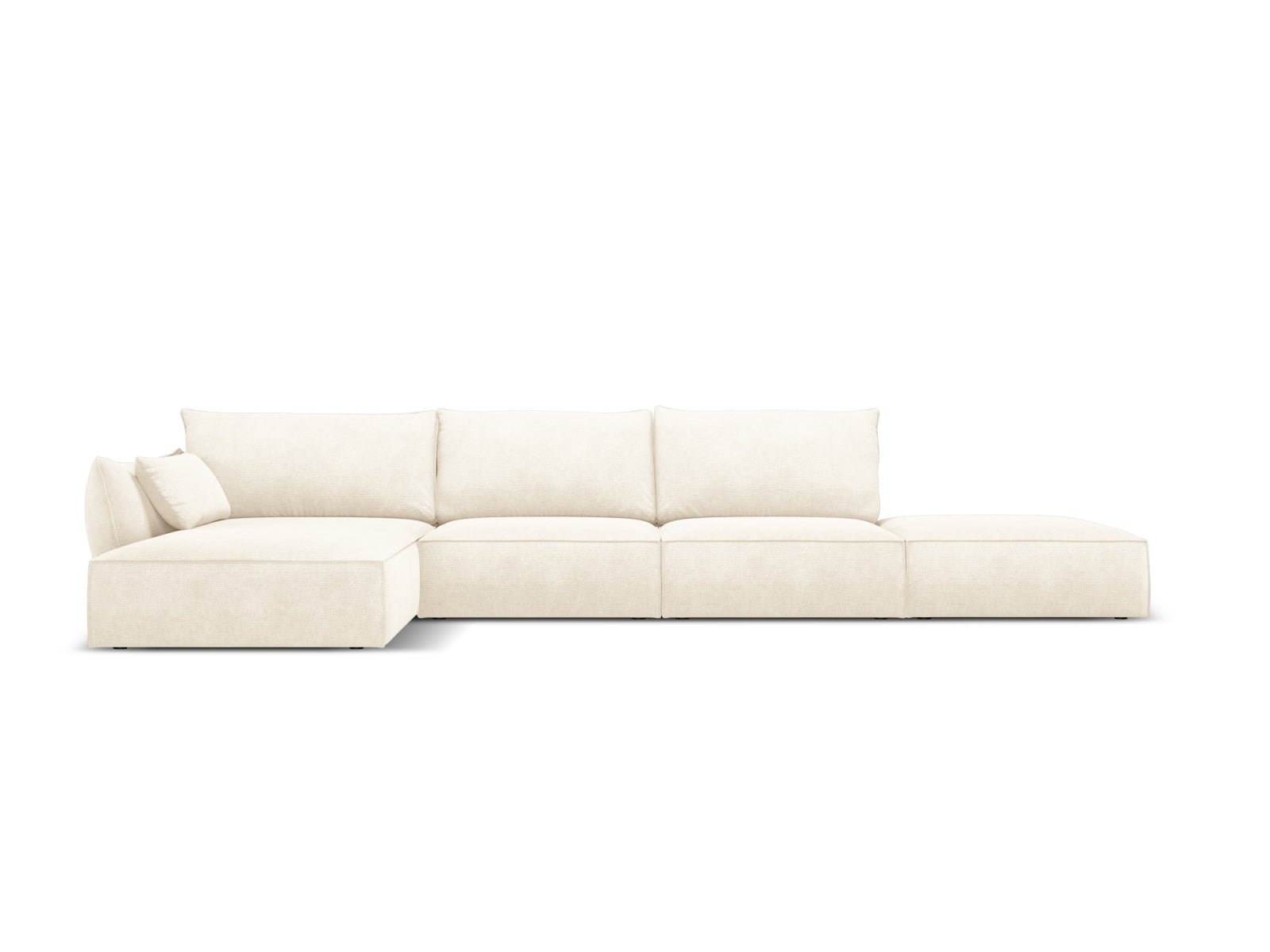 Kaelle Ecksofa links 5 Sitzer in Light Beige präsentiert im Onlineshop von KAQTU Design AG. Ecksofa links ist von Micadoni