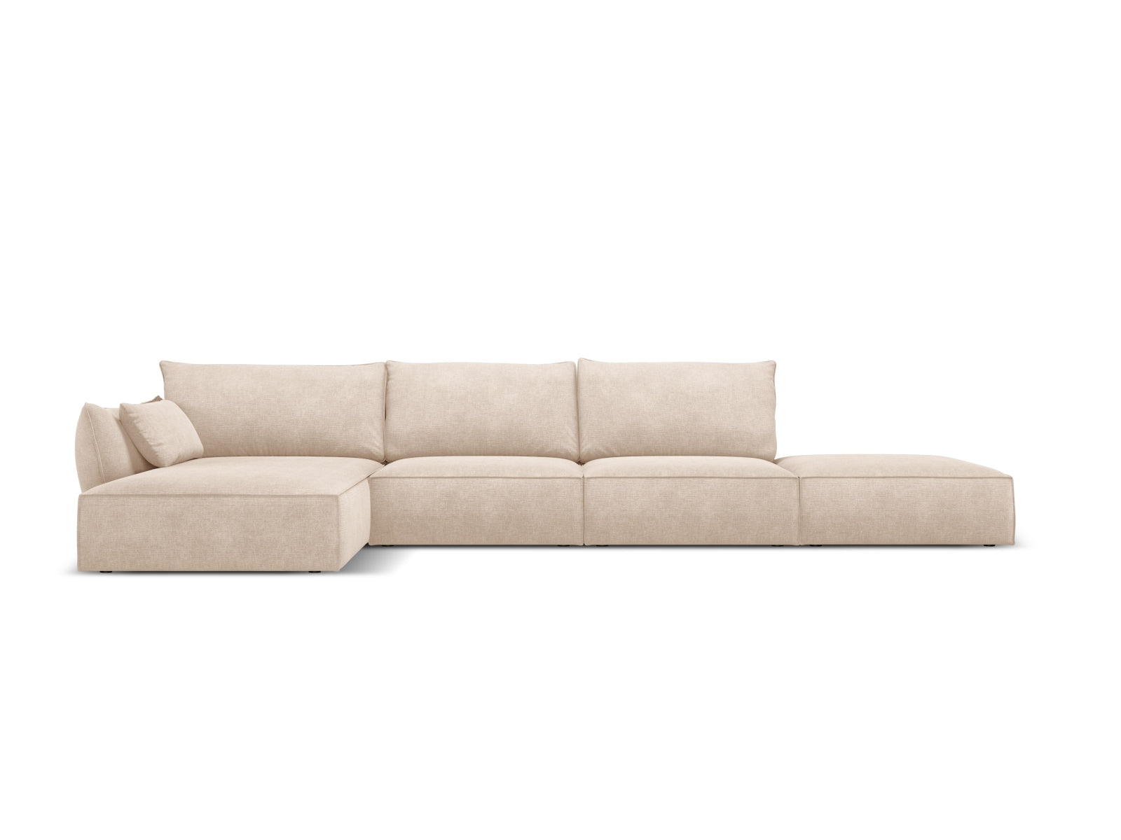 Kaelle Ecksofa links 5 Sitzer in Beige präsentiert im Onlineshop von KAQTU Design AG. Ecksofa links ist von Micadoni