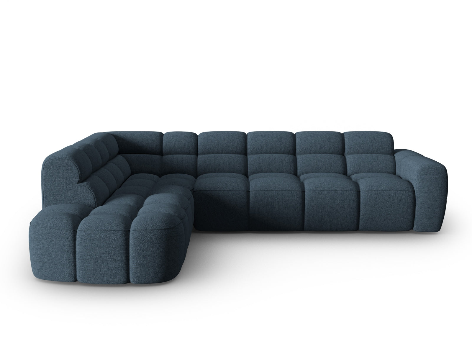 Lisa Ecksofa links 5 Sitzer in Dark Blue präsentiert im Onlineshop von KAQTU Design AG. Ecksofa links ist von Micadoni