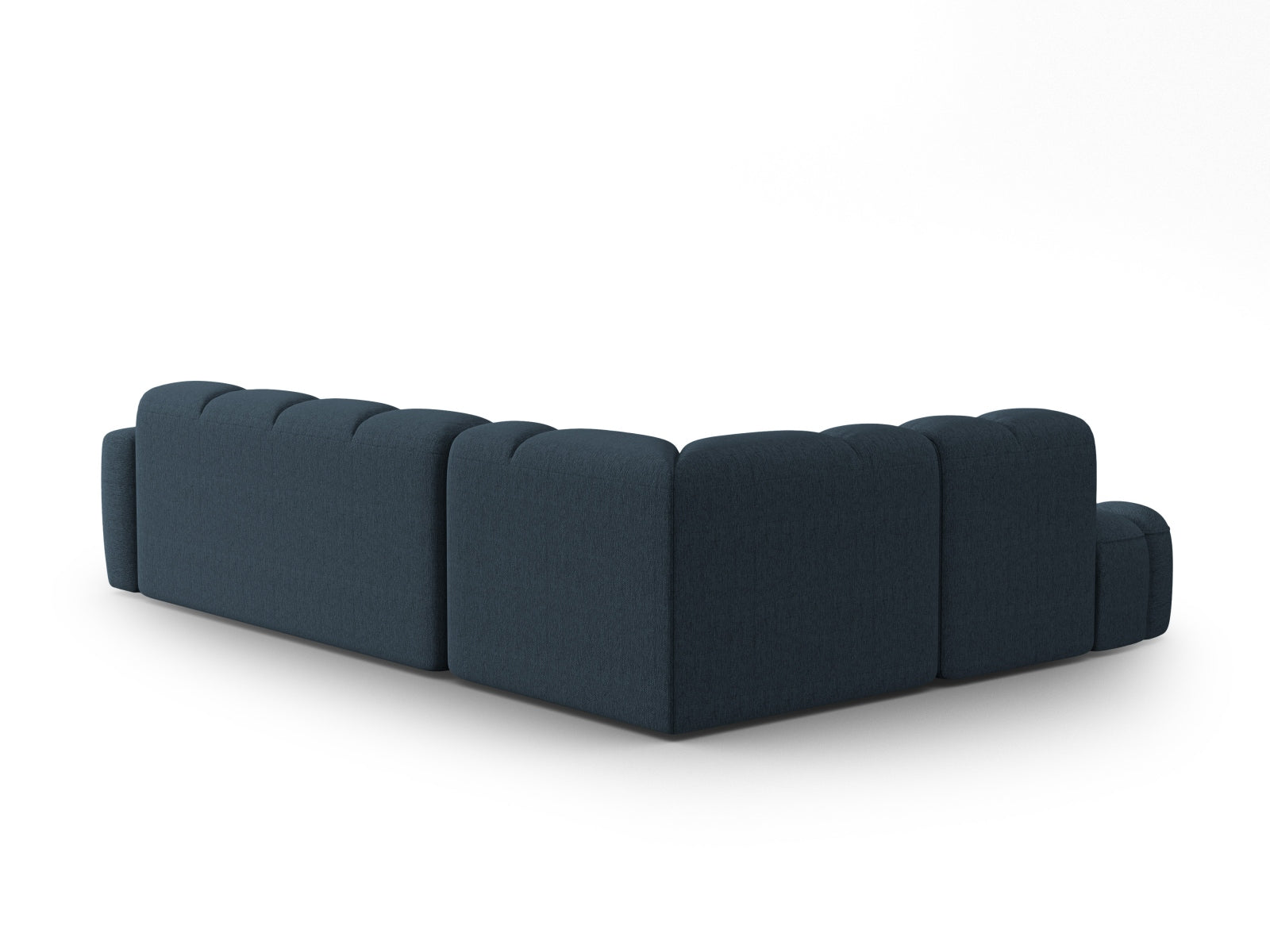 Erleben Sie das stilvolle Lisa Ecksofa links 5 Sitzer von Micadoni. Mit edlem Velours und zeitgemässem Design wird Ihr Wohnraum zum Highlight.