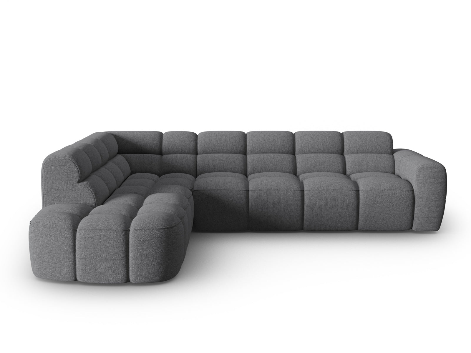 Lisa Ecksofa links 5 Sitzer in Grey präsentiert im Onlineshop von KAQTU Design AG. Ecksofa links ist von Micadoni
