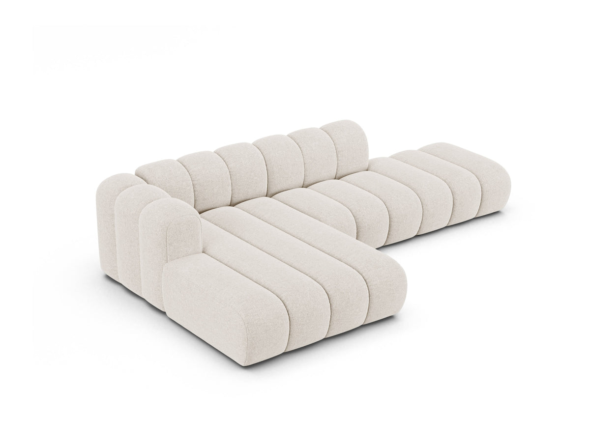 Lupine Modular Open Ecksofa 5 Sitzer in Light Beige-Eden präsentiert im Onlineshop von KAQTU Design AG. L-Sofa links ist von Micadoni
