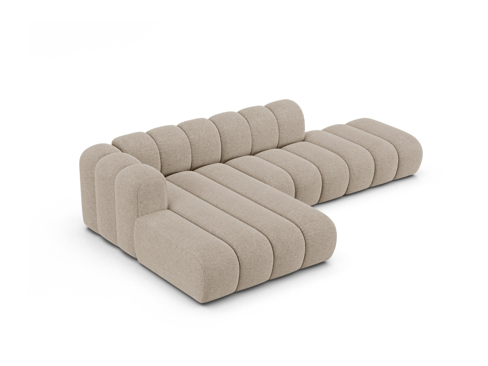 Erleben Sie das Lupine Modular Open Ecksofa 5 Sitzer von Micadoni – modernes Design, anpassbare Module und höchsten Sitzkomfort für Ihr Zuhause!