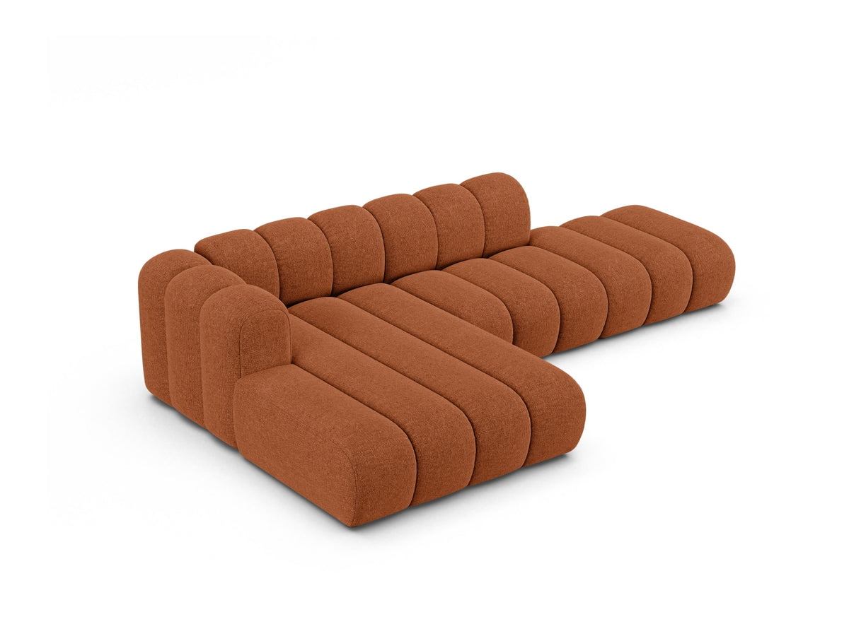 Lupine Modular Open Ecksofa 5 Sitzer in Brick-Eden präsentiert im Onlineshop von KAQTU Design AG. L-Sofa links ist von Micadoni