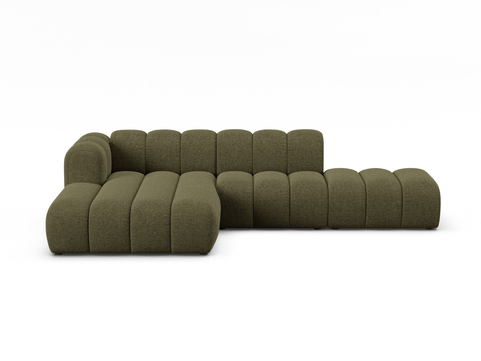 Lupine Modular Open Ecksofa 5 Sitzer in Green präsentiert im Onlineshop von KAQTU Design AG. Ecksofa ist von Micadoni