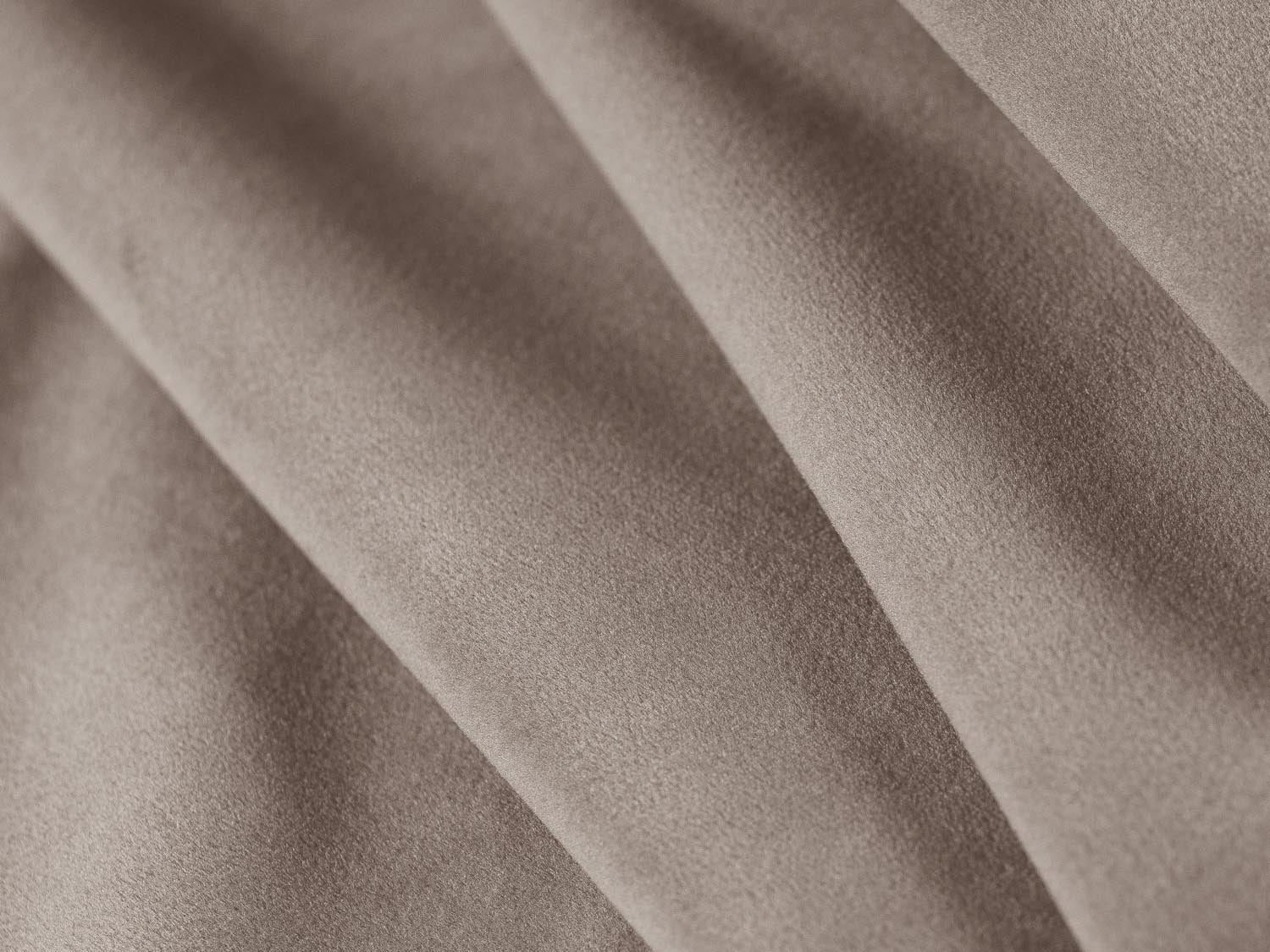 Kaelle Velour Ecksofa links 5 Sitzer in Cappuccino-Bluvel präsentiert im Onlineshop von KAQTU Design AG. L-Sofa links ist von Micadoni