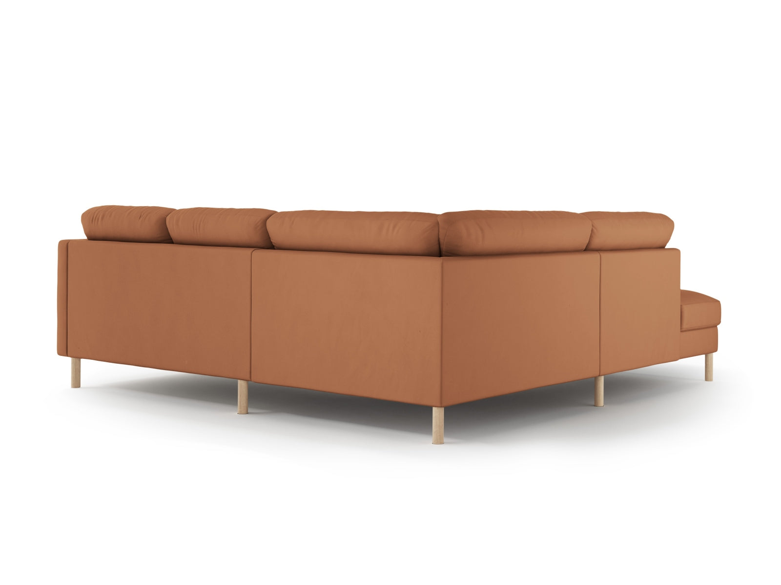 Entdecken Sie das Eden Velour links Ecksofa 4-Sitzer von Micadoni: Hochwertiges Velours, modernes Design und optimaler Komfort für Ihr Zuhause.