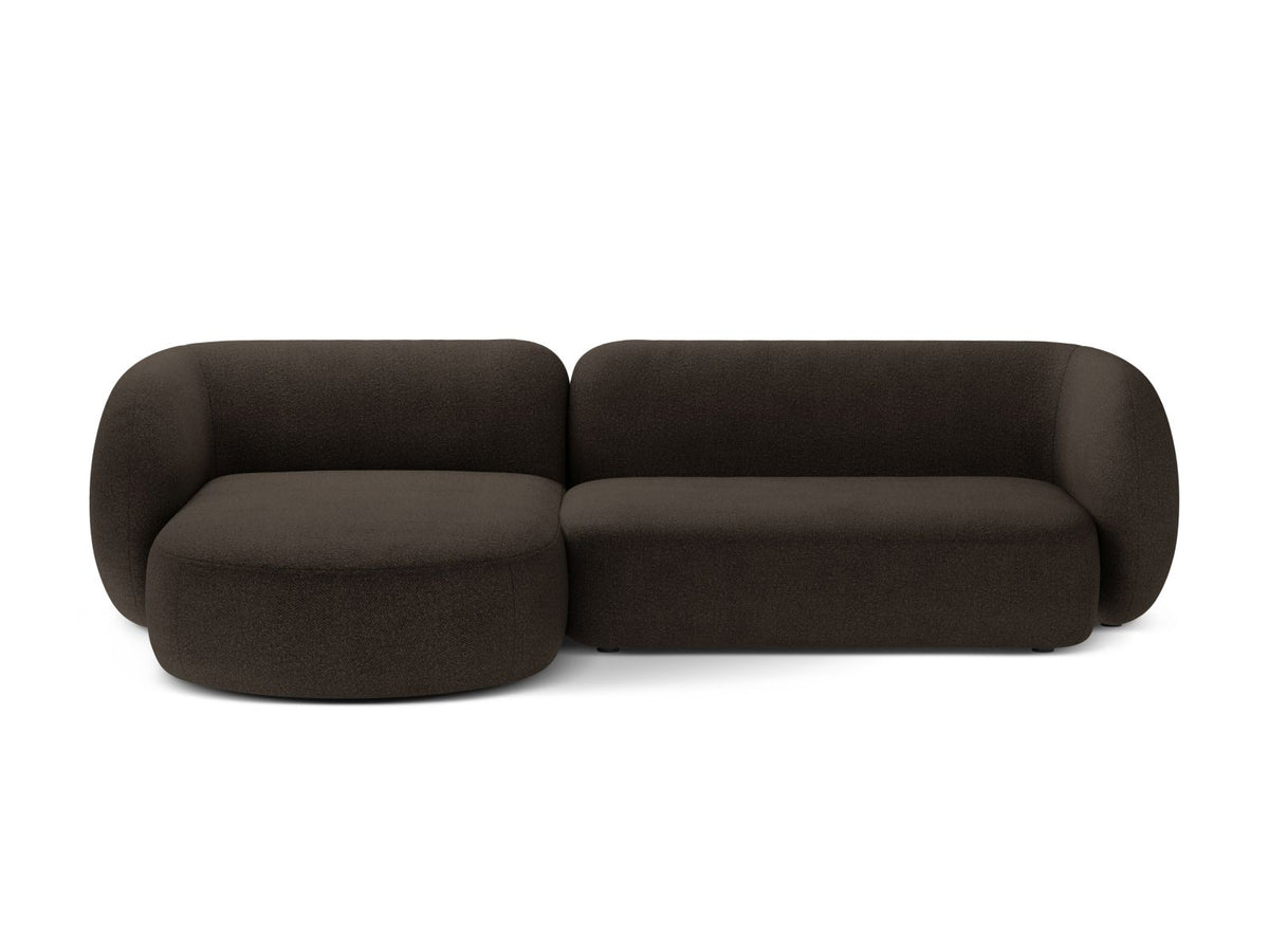 3-Sitzer Modular Ecksofa links Kate in Brown-Baloo präsentiert im Onlineshop von KAQTU Design AG. Ecksofa links ist von Micadoni