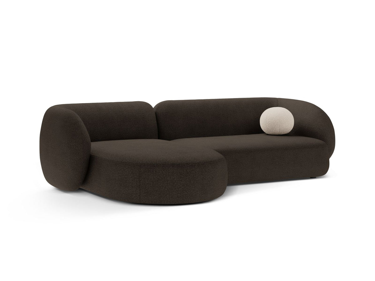 3-Sitzer Modular Ecksofa links Kate in Brown-Baloo präsentiert im Onlineshop von KAQTU Design AG. Ecksofa links ist von Micadoni