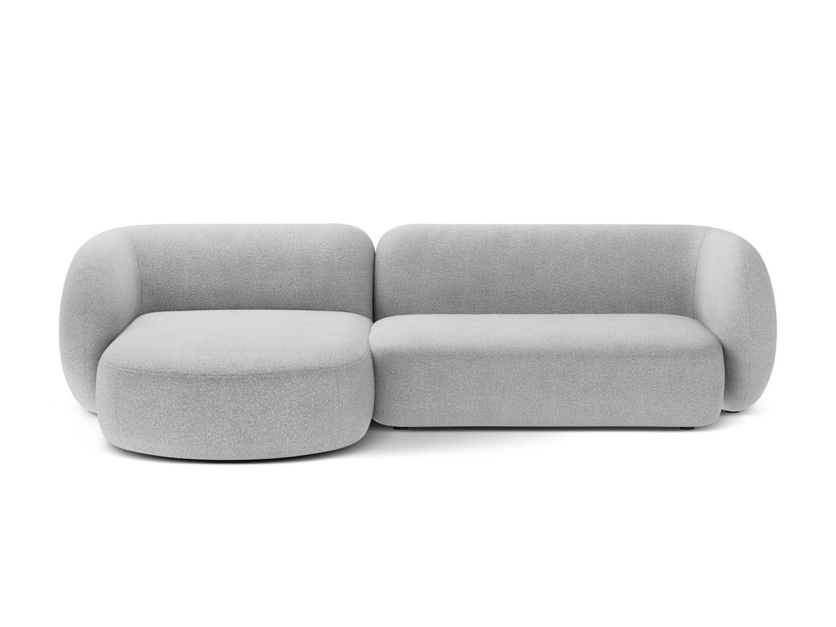 3-Sitzer Modular Ecksofa links Kate in Light Grey-Baloo präsentiert im Onlineshop von KAQTU Design AG. Ecksofa links ist von Micadoni