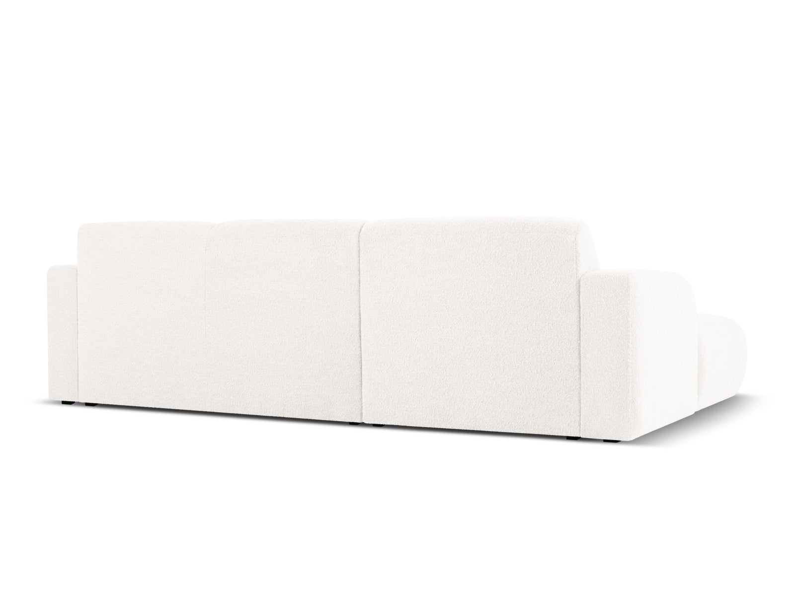 Molino Boucle Ecksofa links 4 Sitzer in White-Baloo präsentiert im Onlineshop von KAQTU Design AG. L-Sofa links ist von Micadoni