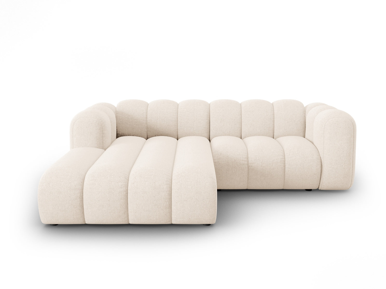 Lupine Modulares Ecksofa links 3 Sitzer in Light Beige präsentiert im Onlineshop von KAQTU Design AG. Ecksofa links ist von Micadoni