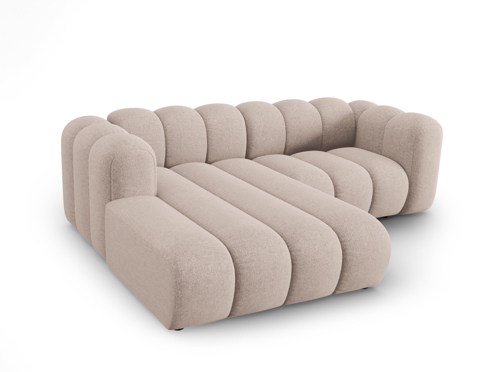 Entdecken Sie das Lupine Ecksofa links 3 Sitzer von Micadoni – ein stilvolles, modulares Sofa, das Komfort und Funktionalität perfekt kombiniert.