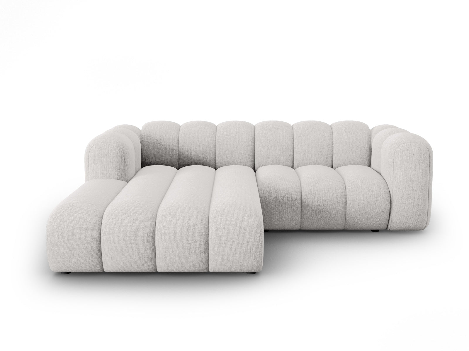 Lupine Modulares Ecksofa links 3 Sitzer in Light Grey präsentiert im Onlineshop von KAQTU Design AG. Ecksofa links ist von Micadoni