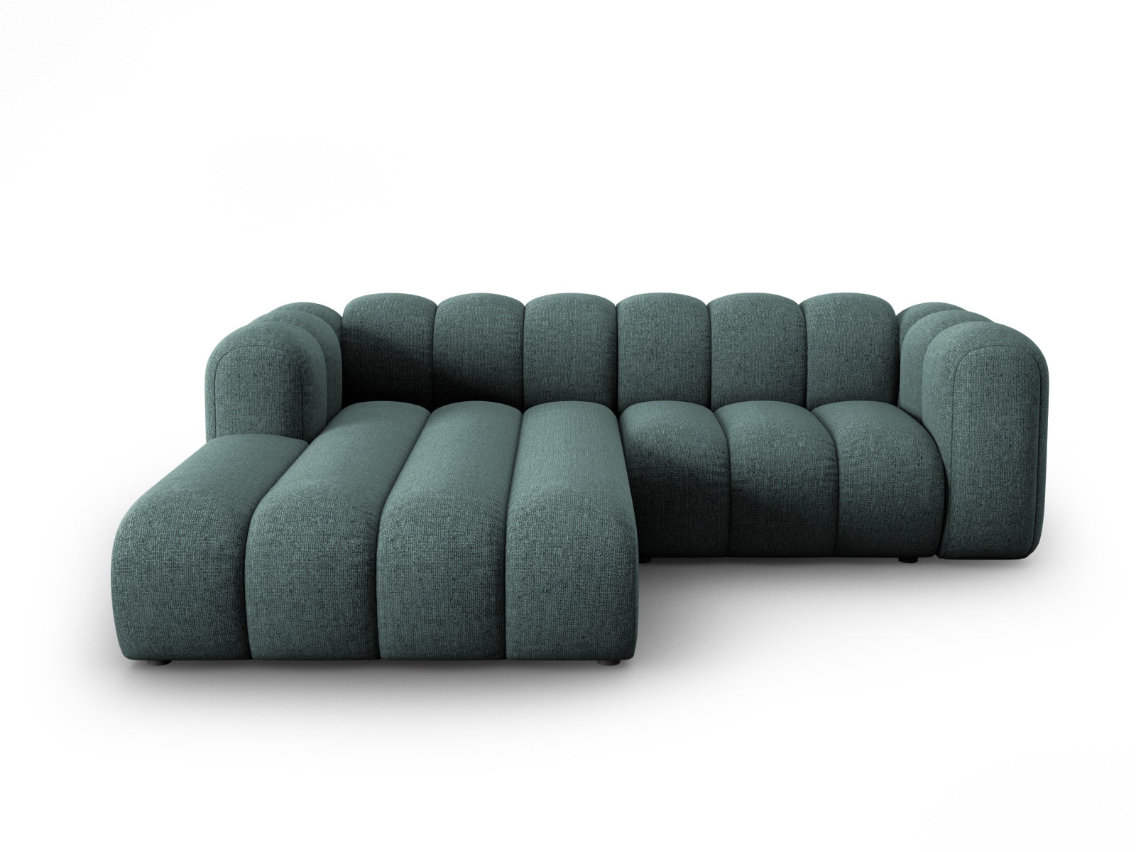 Lupine Modulares Ecksofa links 3 Sitzer in Petrol präsentiert im Onlineshop von KAQTU Design AG. Ecksofa links ist von Micadoni