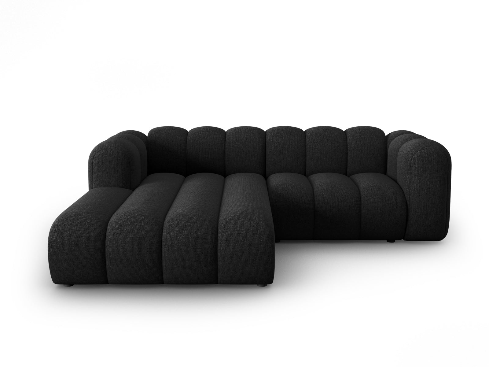 Lupine Modulares Ecksofa links 3 Sitzer in Black präsentiert im Onlineshop von KAQTU Design AG. Ecksofa links ist von Micadoni