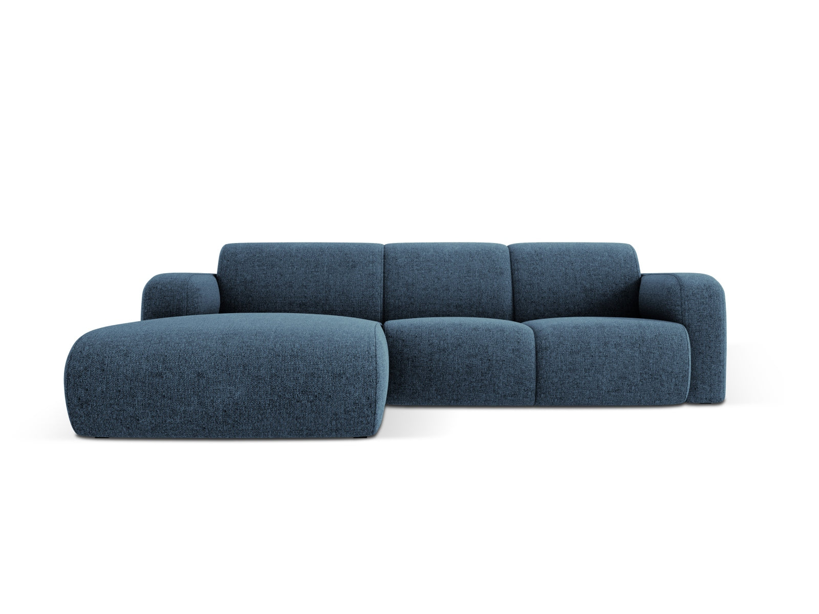 Molino Ecksofa links 4 Sitzer in Royal Blue präsentiert im Onlineshop von KAQTU Design AG. Ecksofa links ist von Micadoni