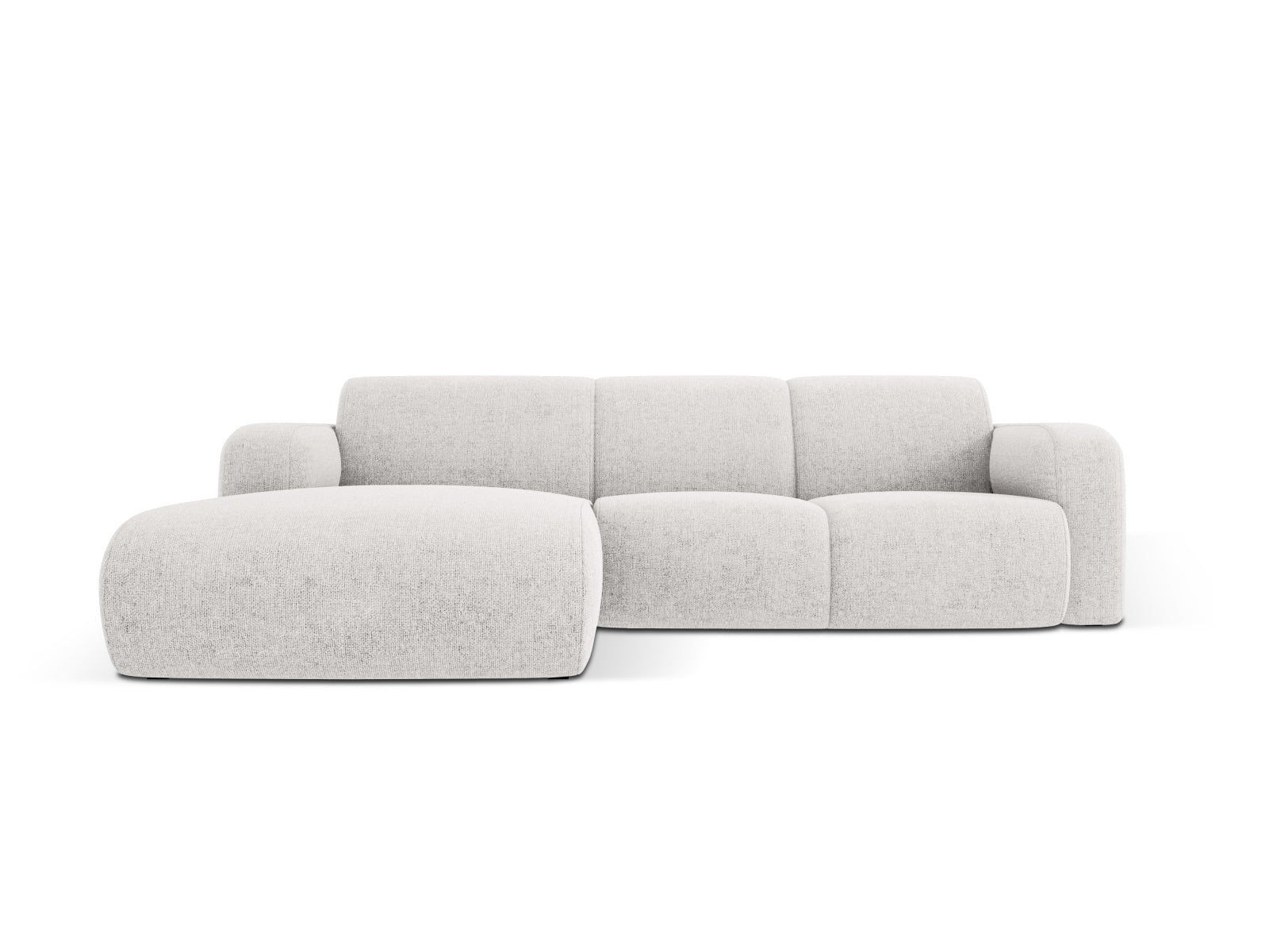 Molino Ecksofa links 4 Sitzer in Light Grey präsentiert im Onlineshop von KAQTU Design AG. Ecksofa links ist von Micadoni