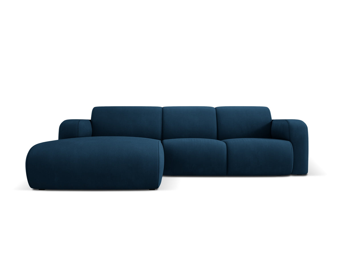 Molino Ecksofa links 4 Sitzer in Royal Blue-Rebel präsentiert im Onlineshop von KAQTU Design AG. L-Sofa links ist von Micadoni