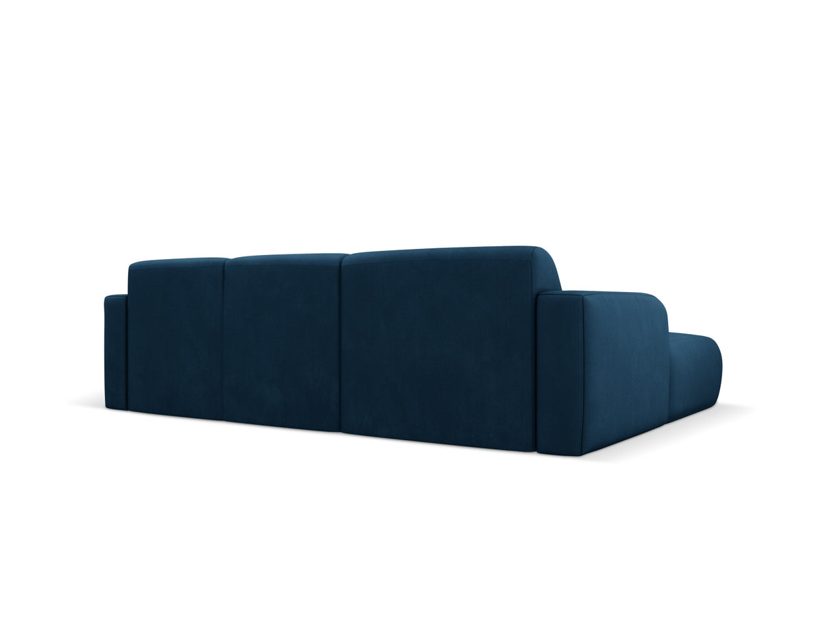 Molino Ecksofa links 4 Sitzer in Royal Blue-Rebel präsentiert im Onlineshop von KAQTU Design AG. L-Sofa links ist von Micadoni