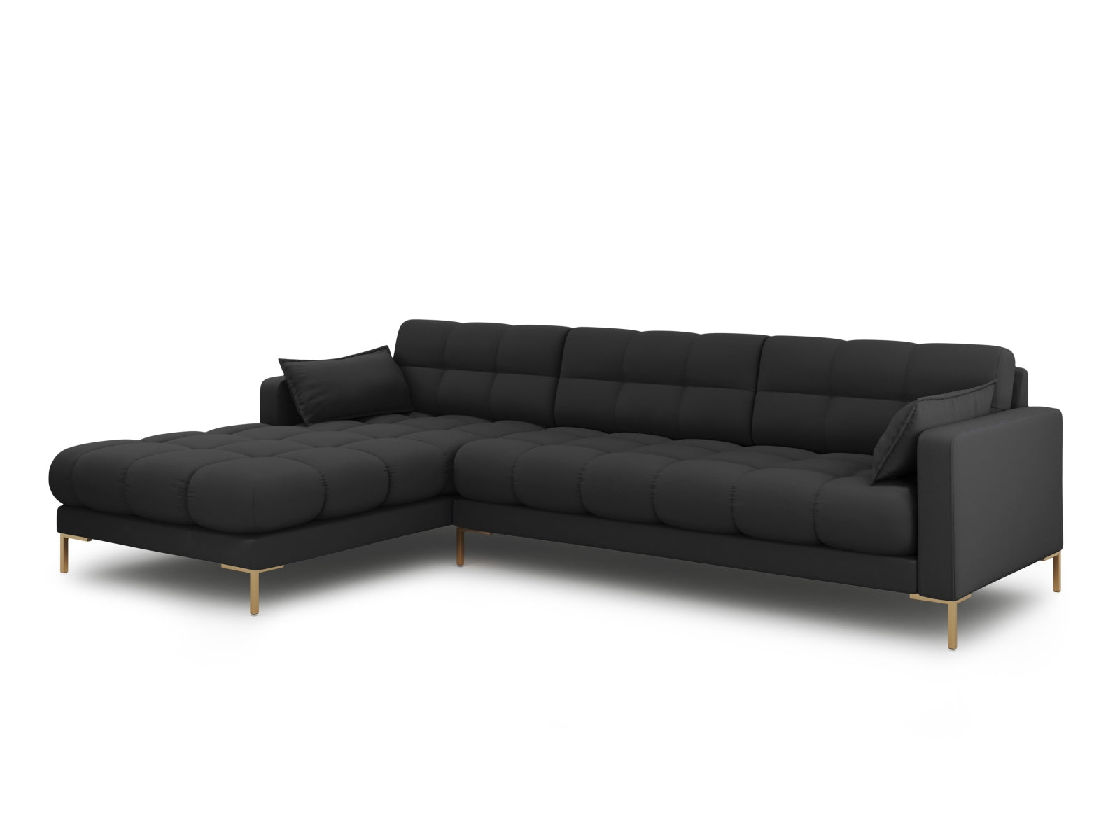 Entdecken Sie das Mamaia Ecksofa links 5 Sitzer von Micadoni – stilvoll, bequem und ideal für Ihr Wohnzimmer. Perfekte Raumnutzung und elegantes Design!