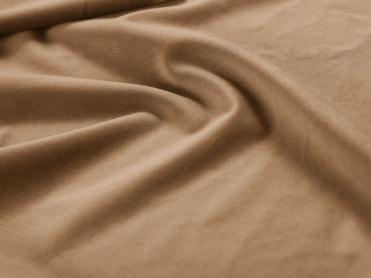 Molino Velour links Ecksofa 4 Sitzer in Sand-Casino präsentiert im Onlineshop von KAQTU Design AG. Ecksofa links ist von Micadoni