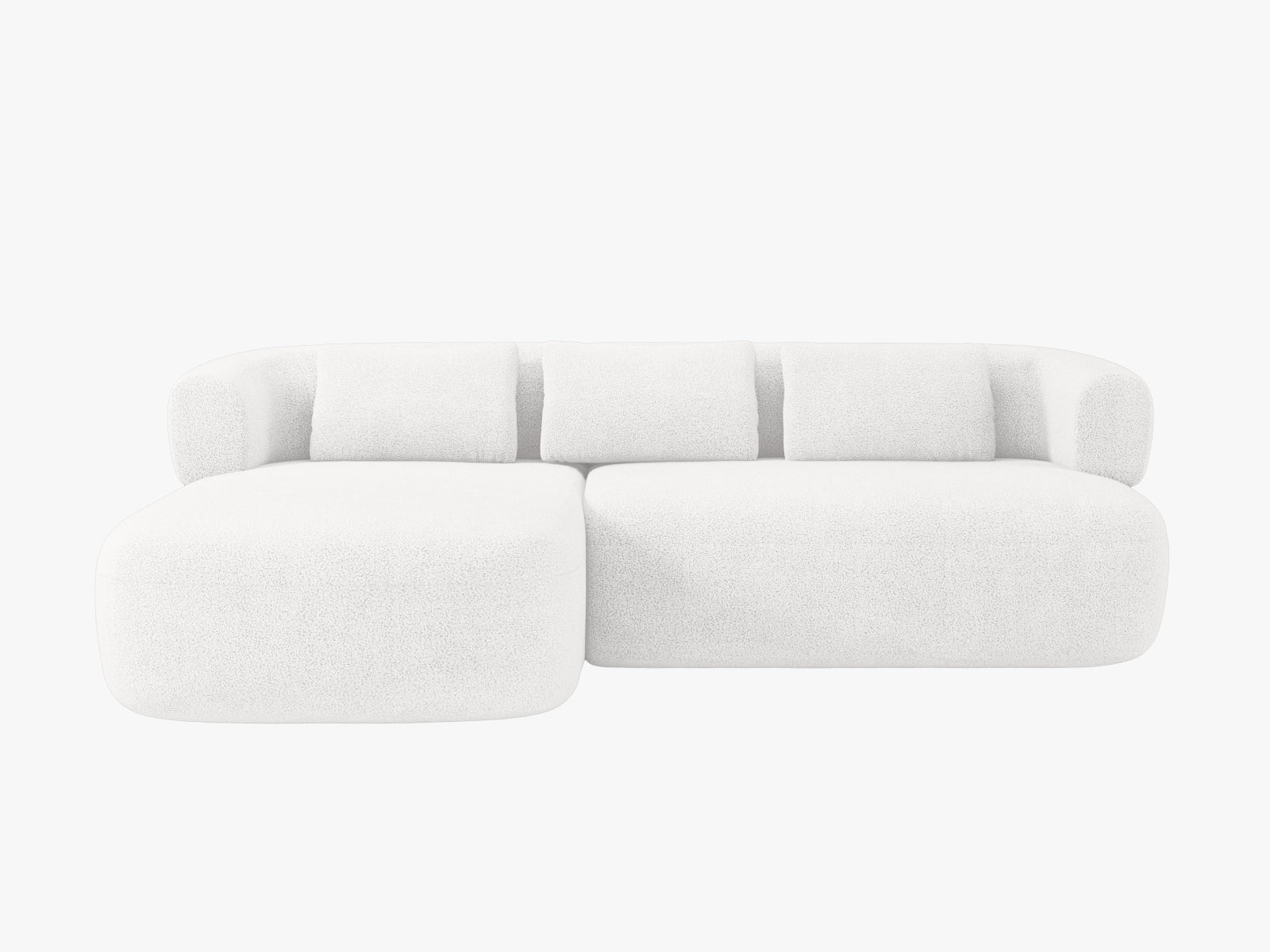 Jenny Ecksofa links 5 Sitzer in Ivory präsentiert im Onlineshop von KAQTU Design AG. Ecksofa links ist von Micadoni