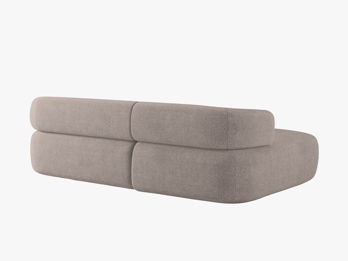 Jenny Ecksofa links 5 Sitzer in Light Brown-Now or Never präsentiert im Onlineshop von KAQTU Design AG. L-Sofa links ist von Micadoni