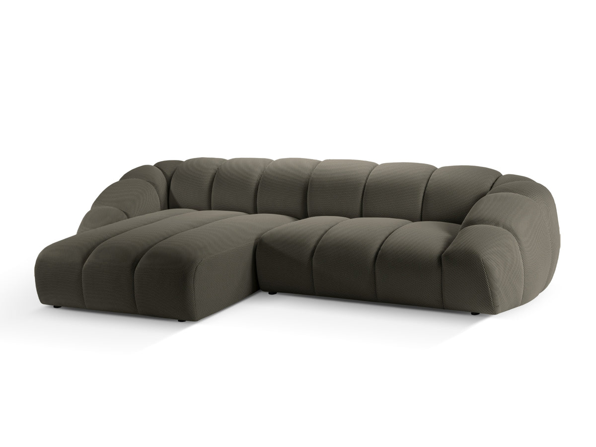 Diana Ecksofa links 4 Sitzer in Steel-Sonic präsentiert im Onlineshop von KAQTU Design AG. L-Sofa links ist von Micadoni
