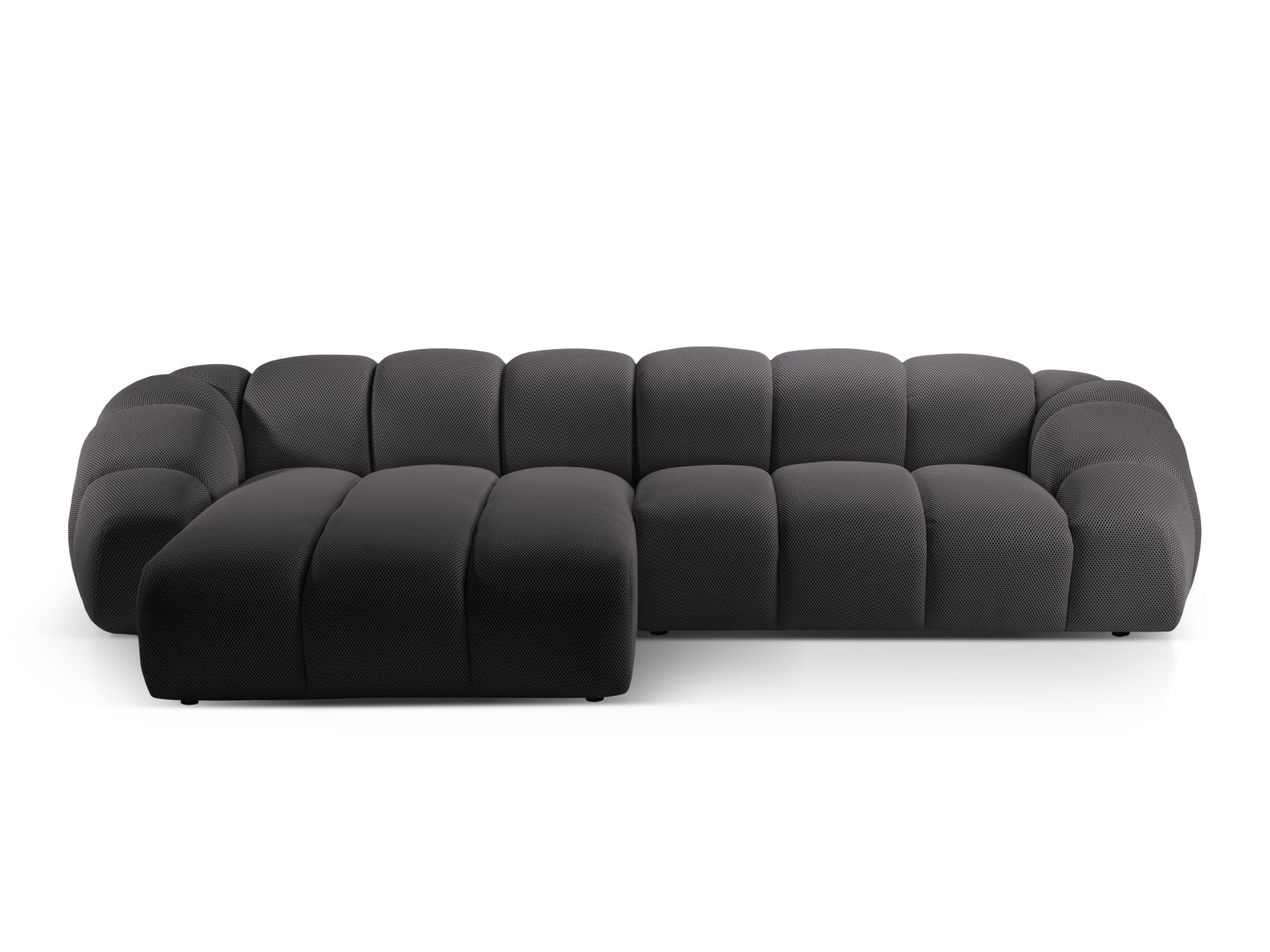Diana Ecksofa links 4 Sitzer in Espresso-Sonic präsentiert im Onlineshop von KAQTU Design AG. L-Sofa links ist von Micadoni