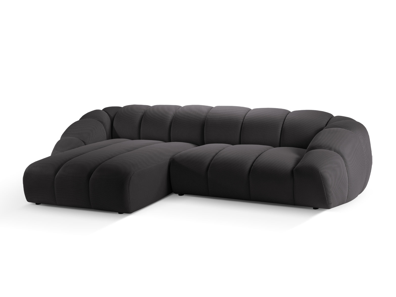 Erleben Sie das stilvolle Diana Ecksofa links 4 Sitzer von Micadoni – perfekter Komfort und modernes Design für Ihr Zuhause!