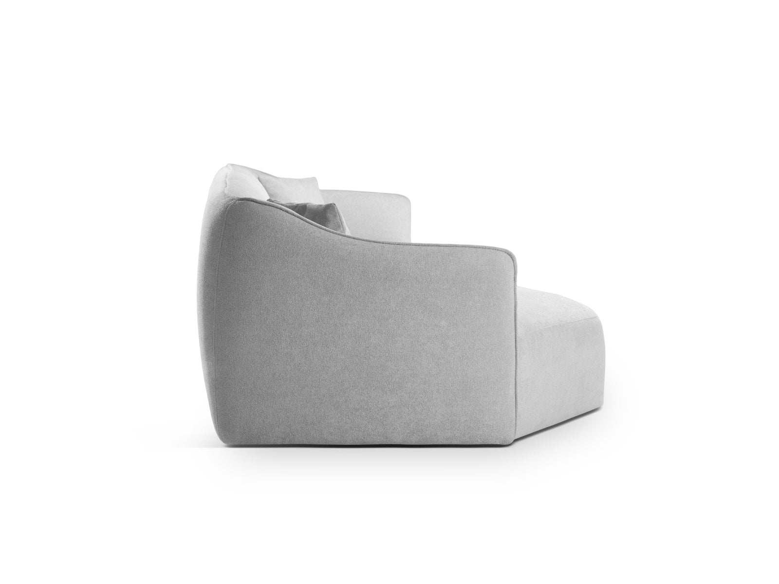 Entdecken Sie das Hailey Boucle Ecksofa links von Micadoni – ein stilvolles 5-Sitzer Sofa, das modernen Komfort und Eleganz vereint.