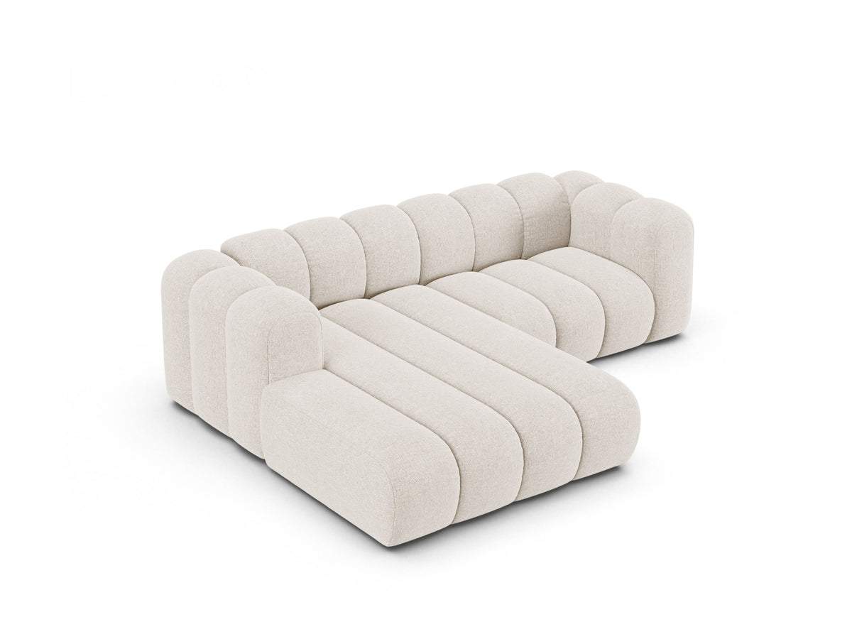 Lupine Modulares Ecksofa links 3 Sitzer in Light Beige-Eden präsentiert im Onlineshop von KAQTU Design AG. L-Sofa links ist von Micadoni